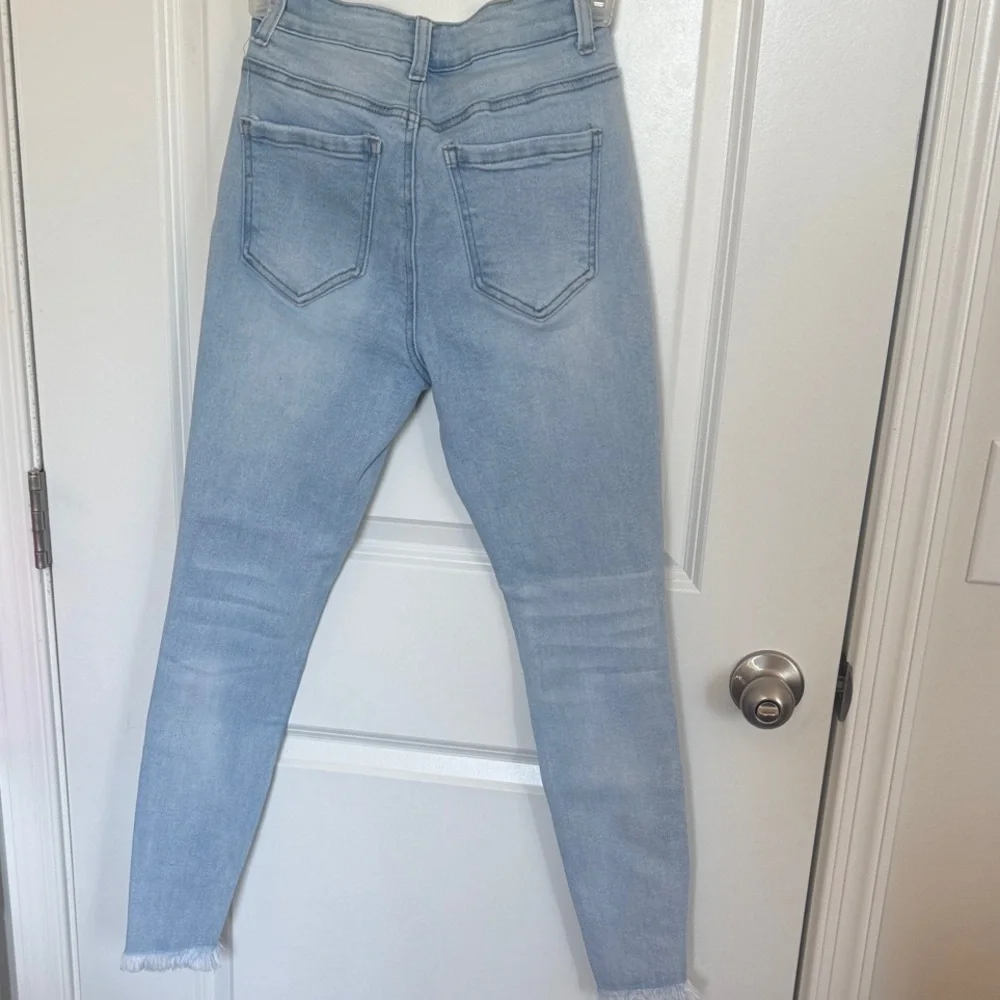 BAMBOO Light Blue High Rise Women's Jeans